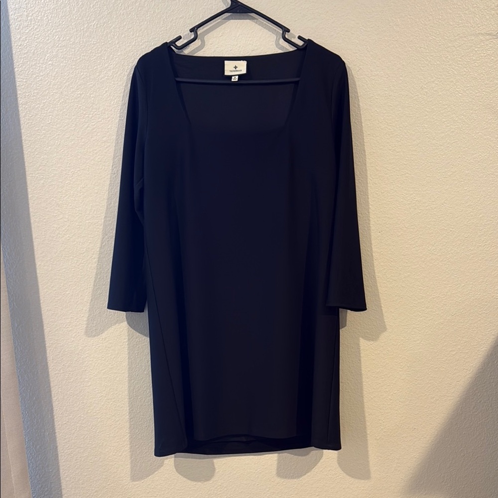 Tuckernuck Elegant Black Long Sleeve Dress
